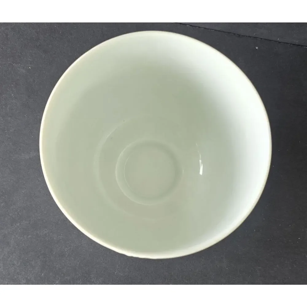 Vintage Rosenthal Flora White Porcelain Embossed Bowl Germany Flower Relief